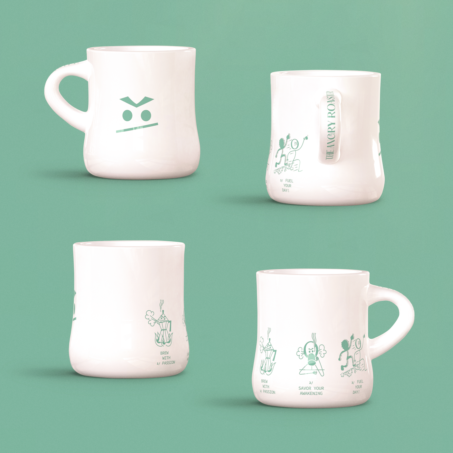 White Mug - Break it all!