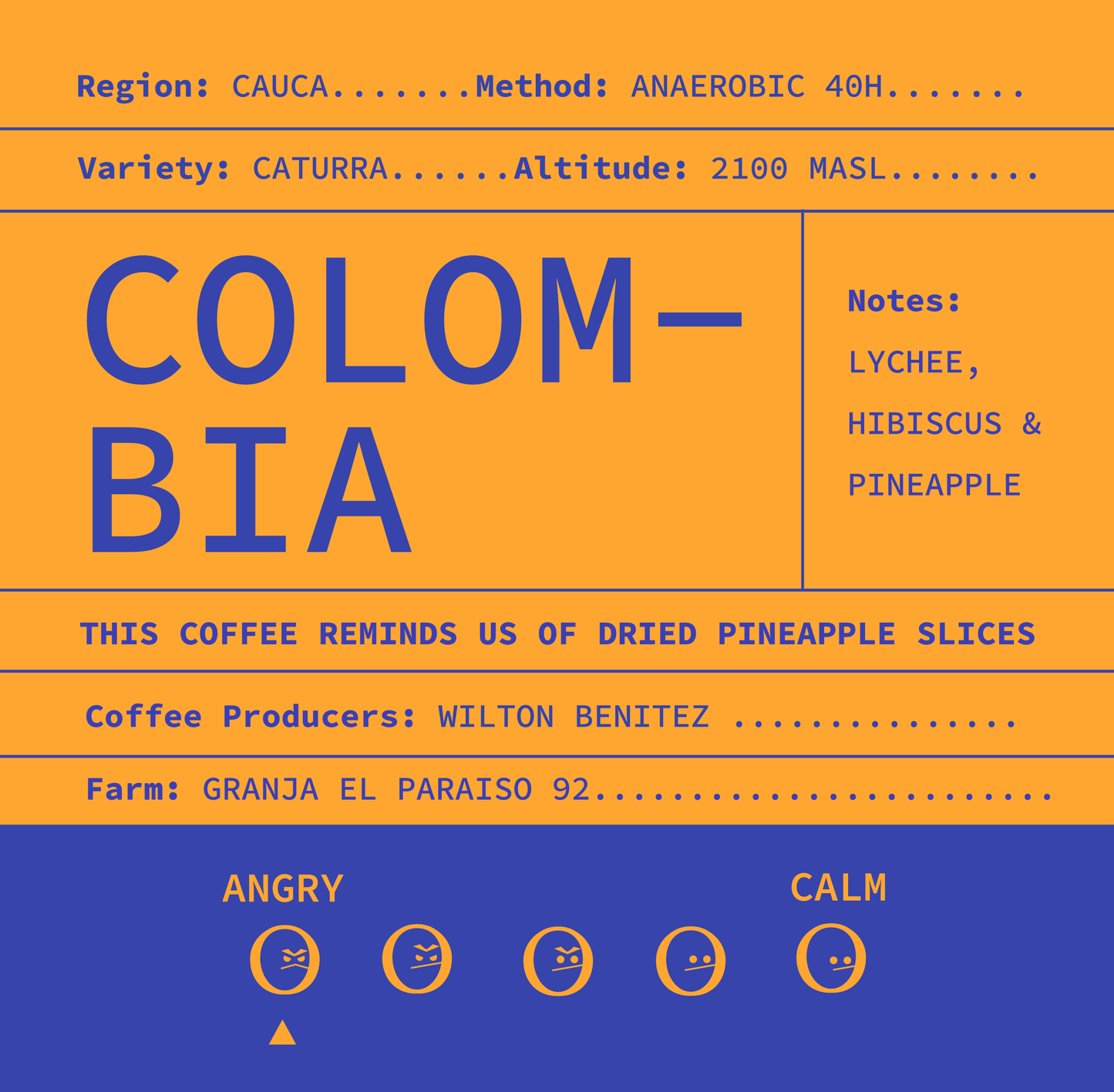 Colombia - GRANJA PARAÍSO 92