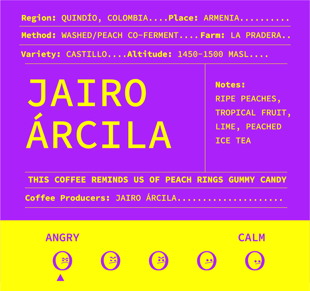 Colombia - Árcila - Peach