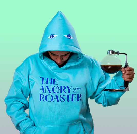 Blue Angry Roaster Hoodie